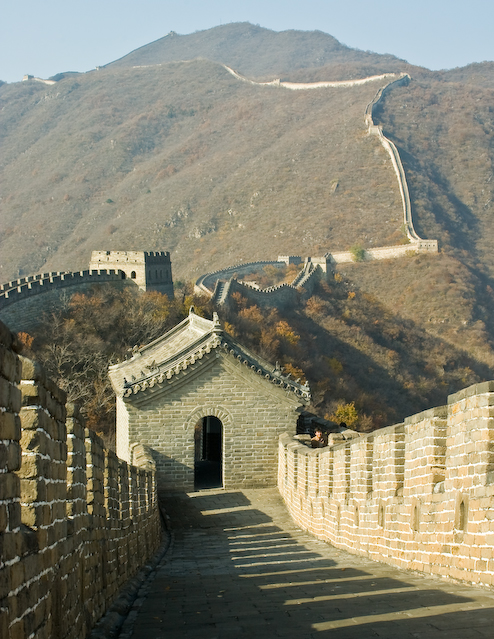 China_November_04_Great_Wall_3379.jpg - Great Wall, China  14x18 framed