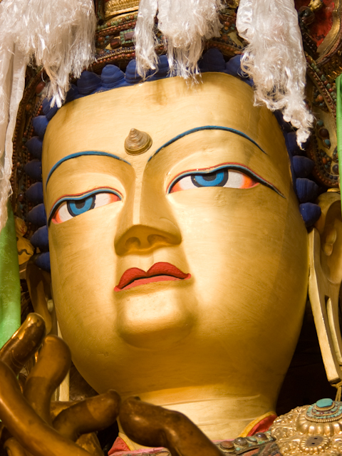 Sera_Feb05_IMGP6038.jpg - Budda, Tibet, China 20x24 framed